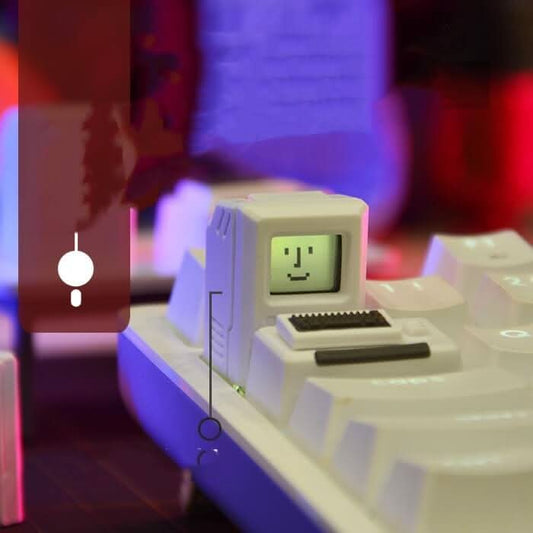 Capuchons de touches transparents