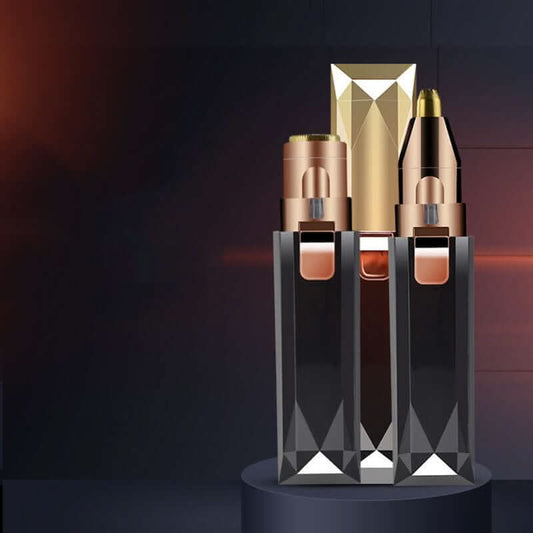 Rasoir électrique 2-en-1 simple et tendance