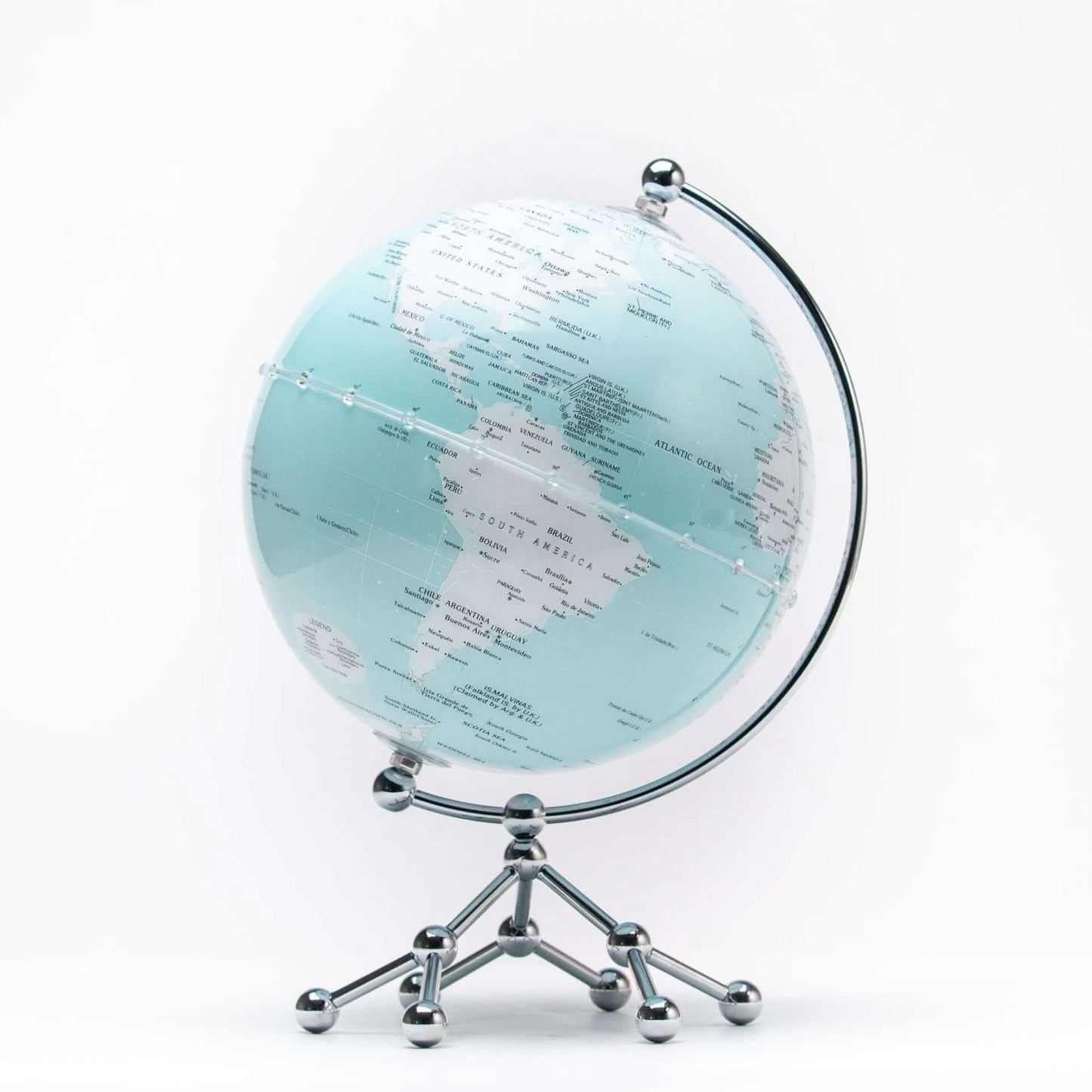 Globe terrestre lumineux