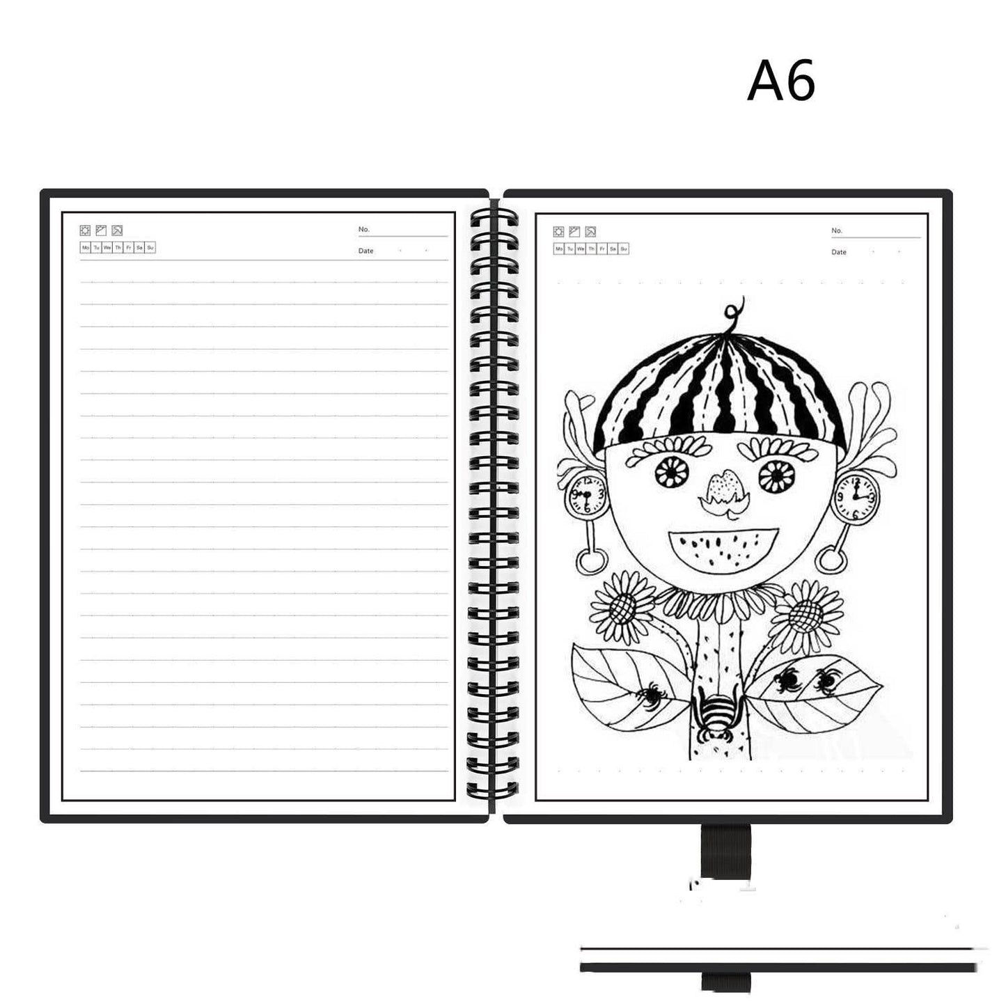 Carnet intelligent Smart Paper – réutilisable, effaçable à l’eau