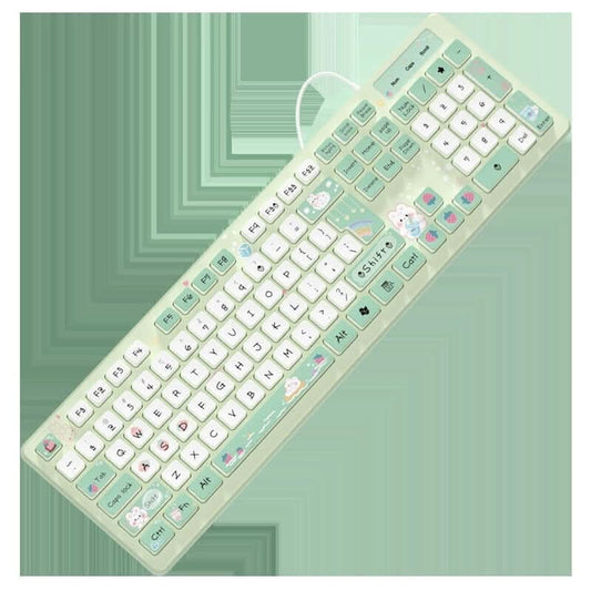 Clavier filaire Milk Tea Rabbit