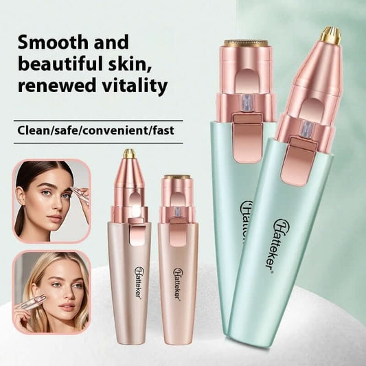 Rasoir électrique 2-en-1 pour femmes