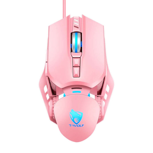 Souris de jeu mécanique lestée Macro E-sports