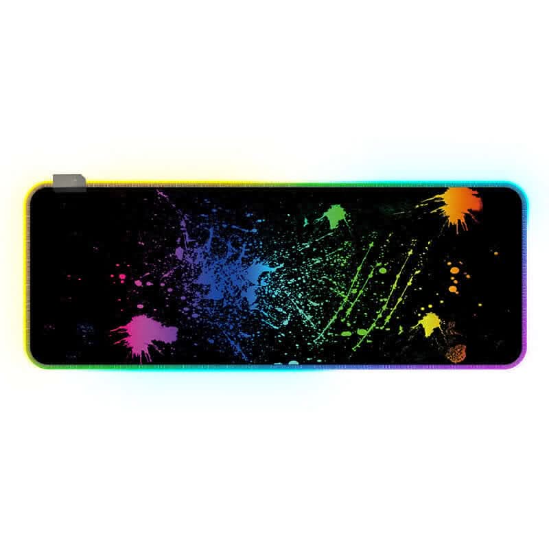 Tapis de souris lumineux RGB