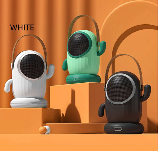 Chauffage soufflant cactus – 1000W, design compact et décoratif, Les Visionnaires