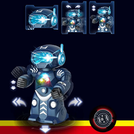 Robot Musical en Acier Léger