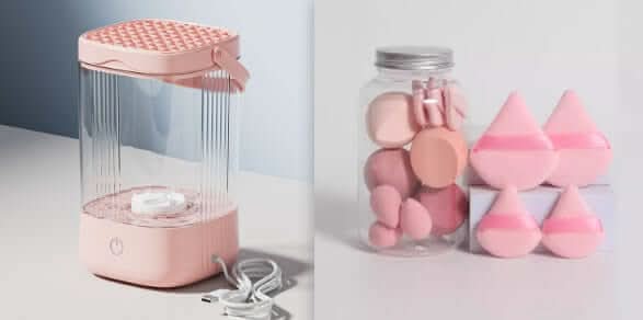 Nettoyeur Électrique de Pinceaux Cosmétiques