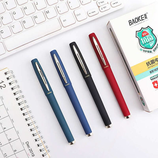 Stylo Baoke Antibactérien à Encre Aqueuse
