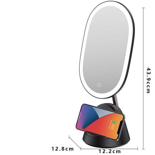Miroir de Maquillage LED Multifonction