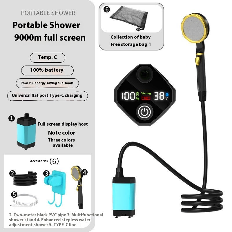 Outdoor Shower Miracle Baby Sponge