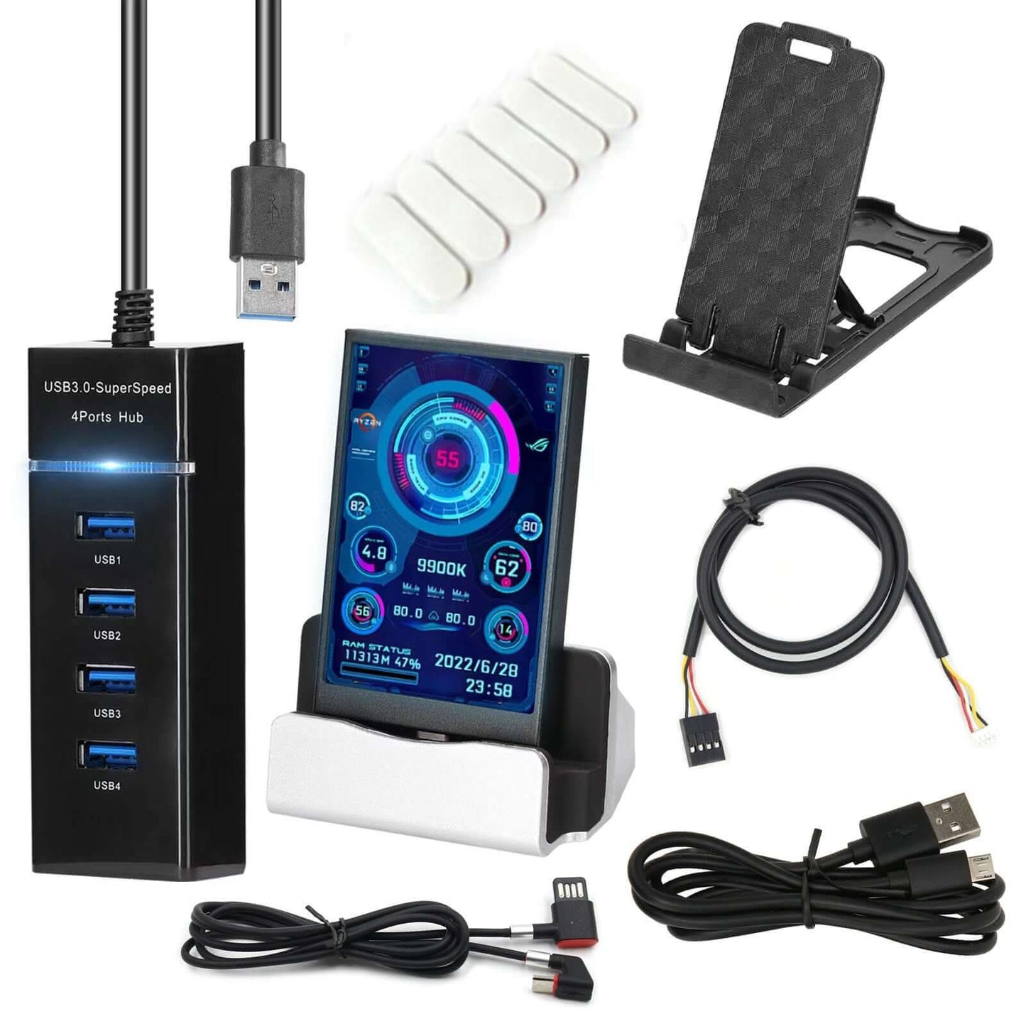 Écran Secondaire 3,5 pouces