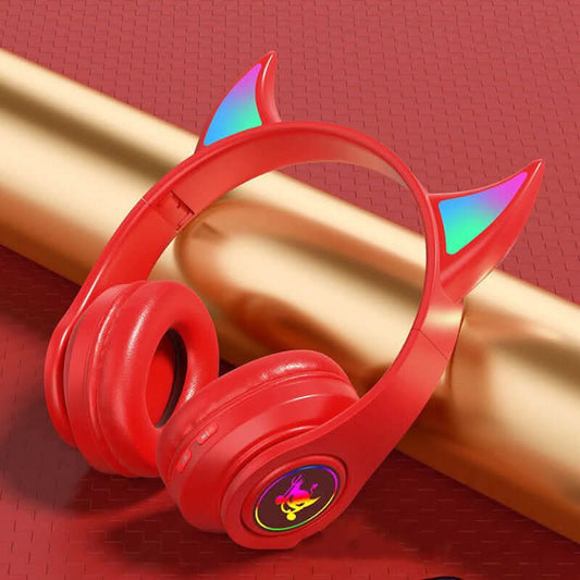 Casque Pliable à Basses Lumineuses