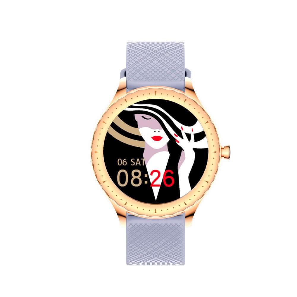 Women's Round Dial Multi-Function Smartwatch