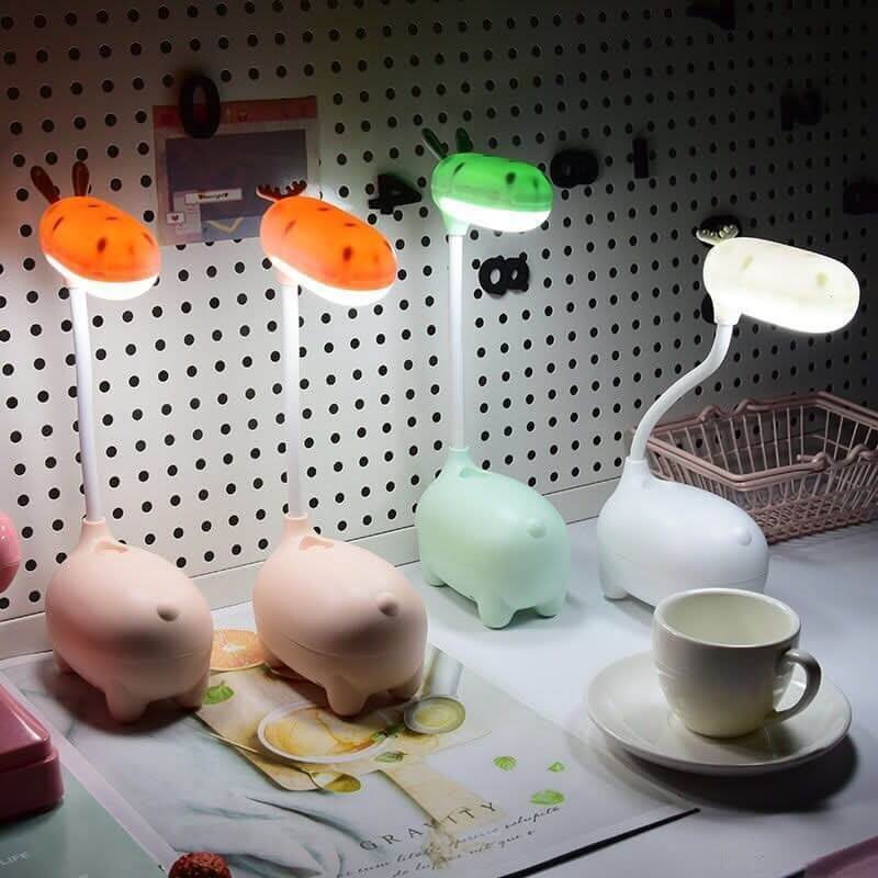 Lampe de bureau pliable et rechargeable - cartoon-