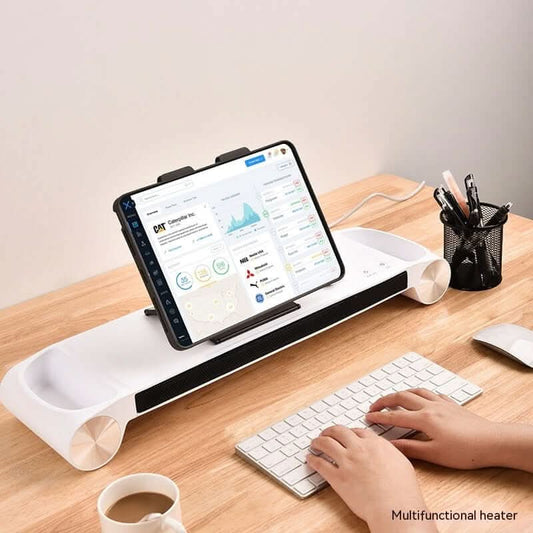 Souffleur d’air chaud multifonction – Chauffage de bureau compact pour la maison