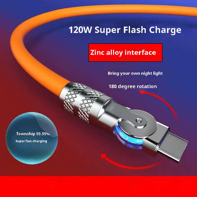 Câble de données passager rotatif 120W