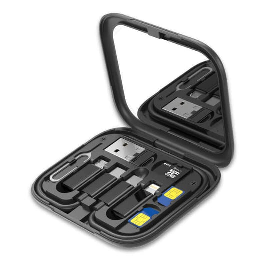 Boîte de Rangement Numérique Multifonction avec Câble de Données