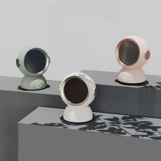 Mini chauffage soufflant créatif – Compact, silencieux, idéal pour bureau et maison