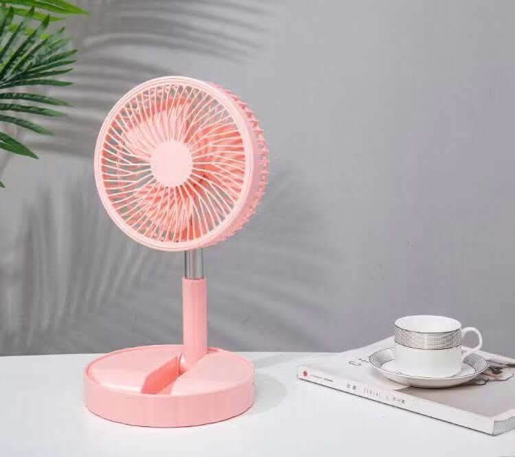 Ventilateur pliable télescopique portable