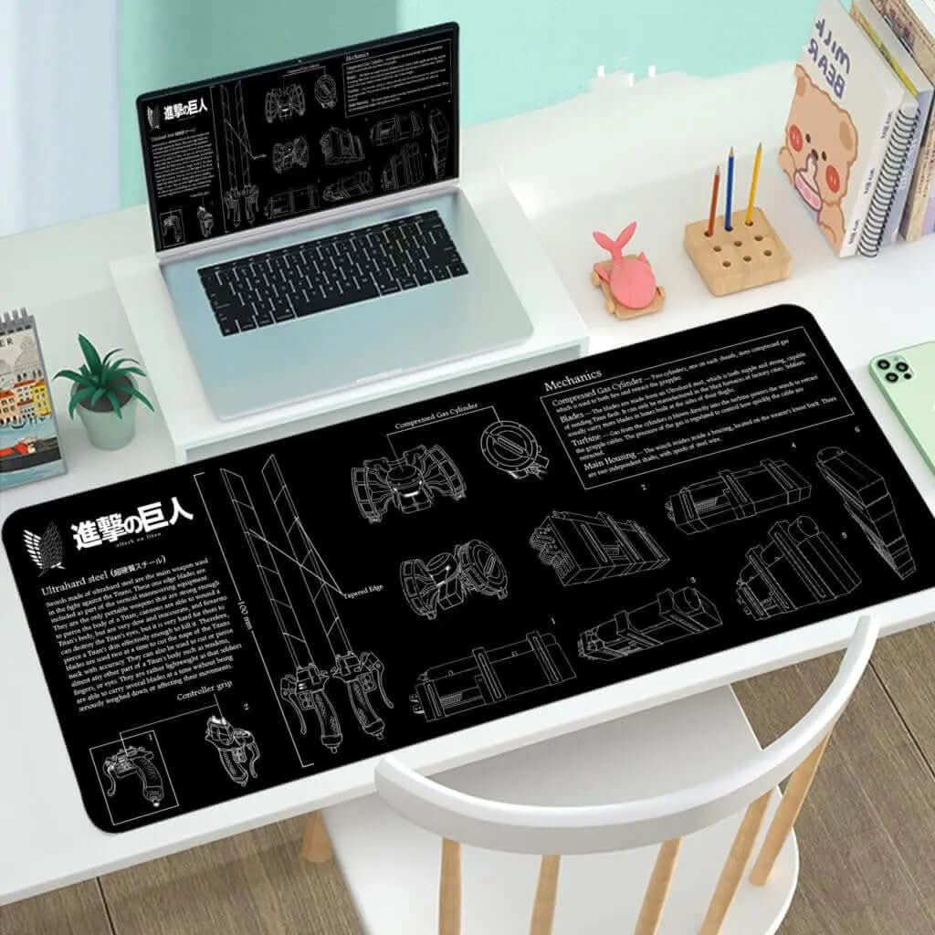 Tapis de souris gaming XXL Les Visionnaires