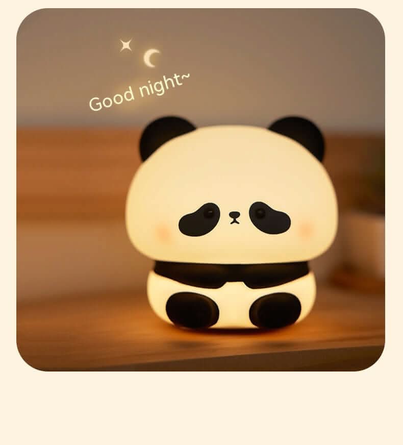 Veilleuse LED Panda en silicone Les Visionnaires