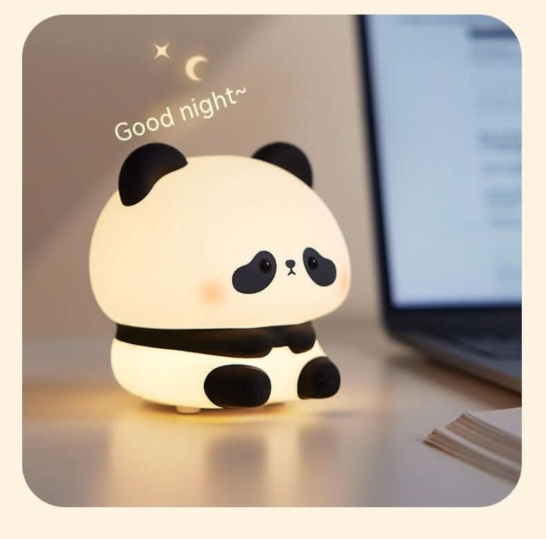 Veilleuse LED Panda en silicone Les Visionnaires