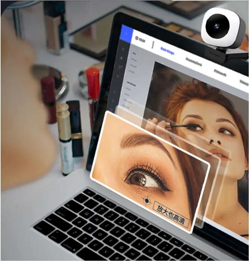 webcam Full HD 2K avec autofocus et microphone intégré Les Visionnaires