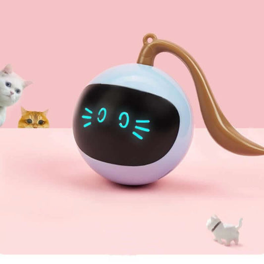 Balle rotative LED colorée interactive Pet Smart Les Visionnaires