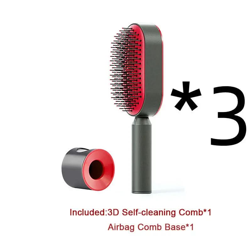 Brosse à cheveux autonettoyante pour femmes Les Visionnaires