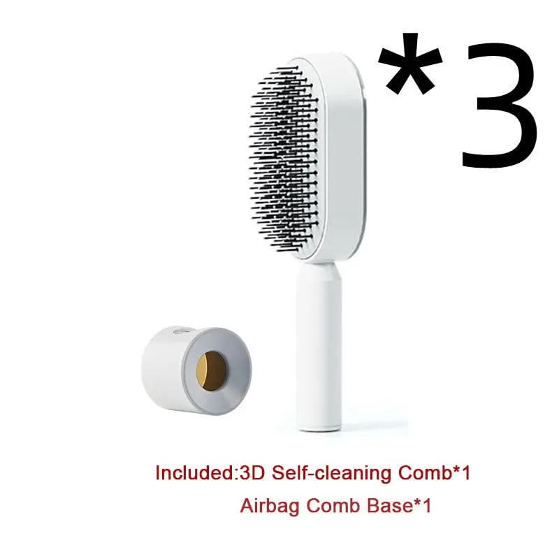 Brosse à cheveux autonettoyante pour femmes Les Visionnaires