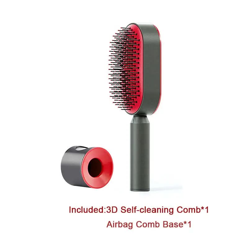 Brosse à cheveux autonettoyante pour femmes Les Visionnaires