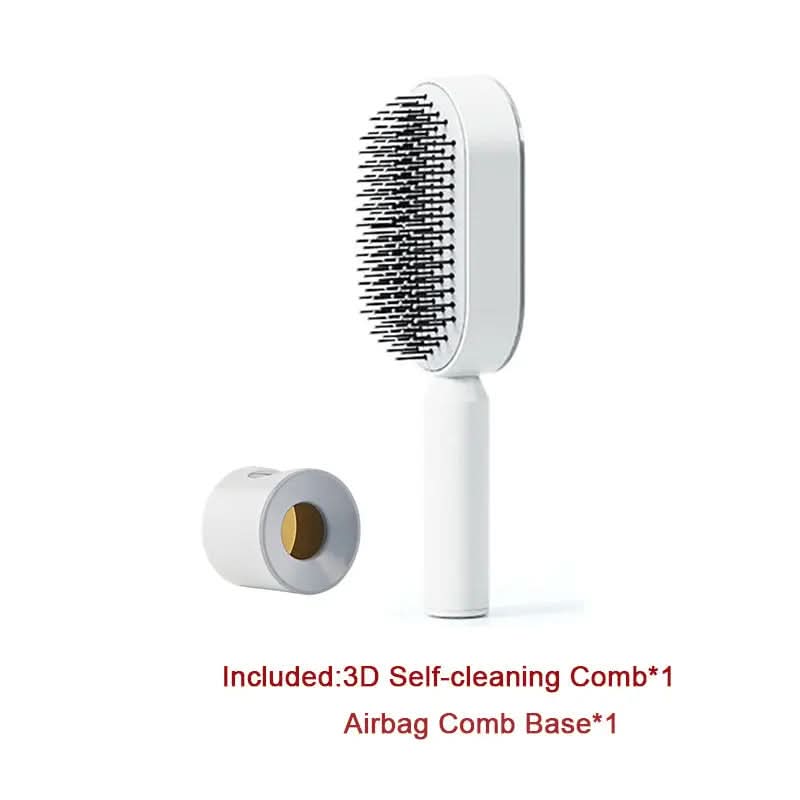 Brosse à cheveux autonettoyante pour femmes Les Visionnaires