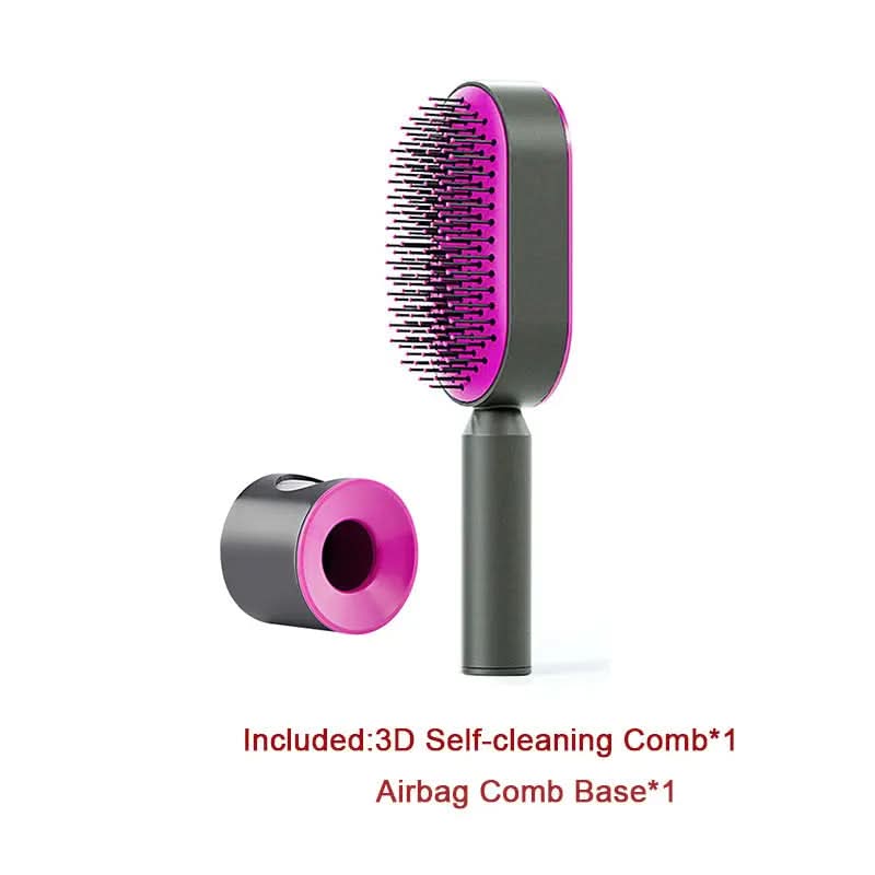 Brosse à cheveux autonettoyante pour femmes Les Visionnaires