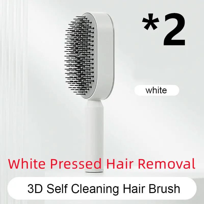 Brosse à cheveux autonettoyante pour femmes Les Visionnaires