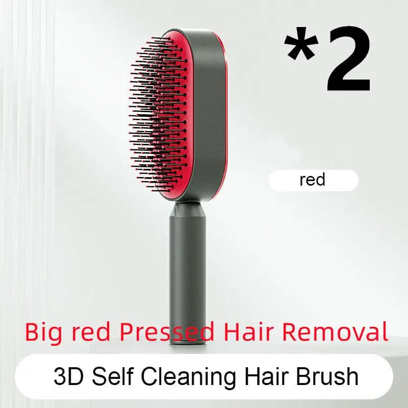 Brosse à cheveux autonettoyante pour femmes Les Visionnaires