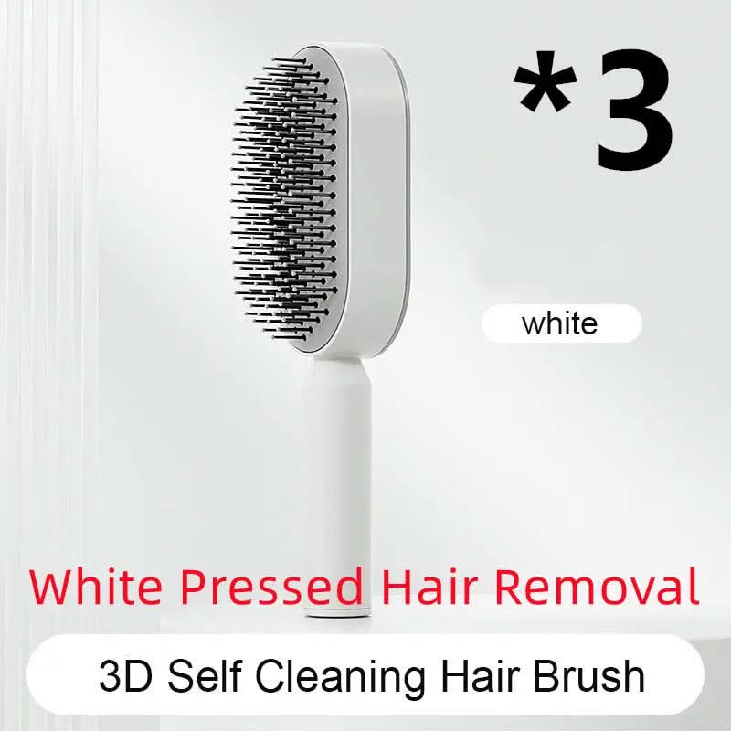 Brosse à cheveux autonettoyante pour femmes Les Visionnaires