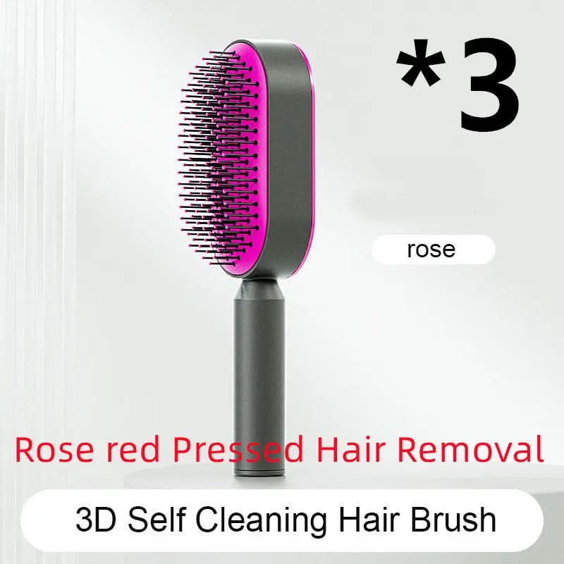 Brosse à cheveux autonettoyante pour femmes Les Visionnaires
