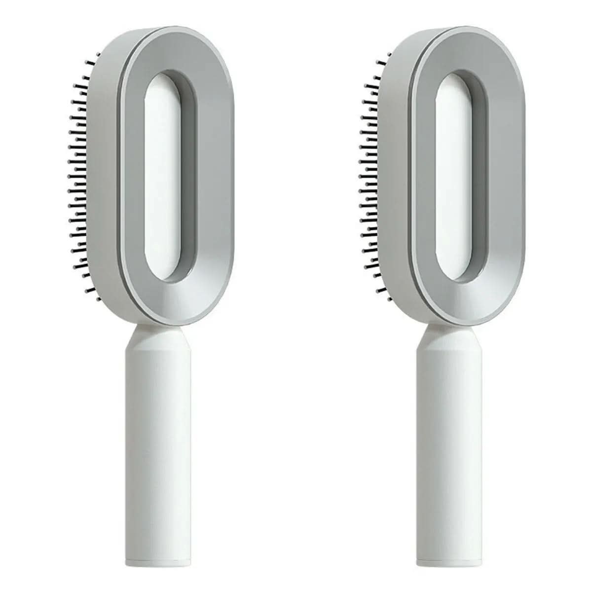 Brosse à cheveux autonettoyante pour femmes Les Visionnaires