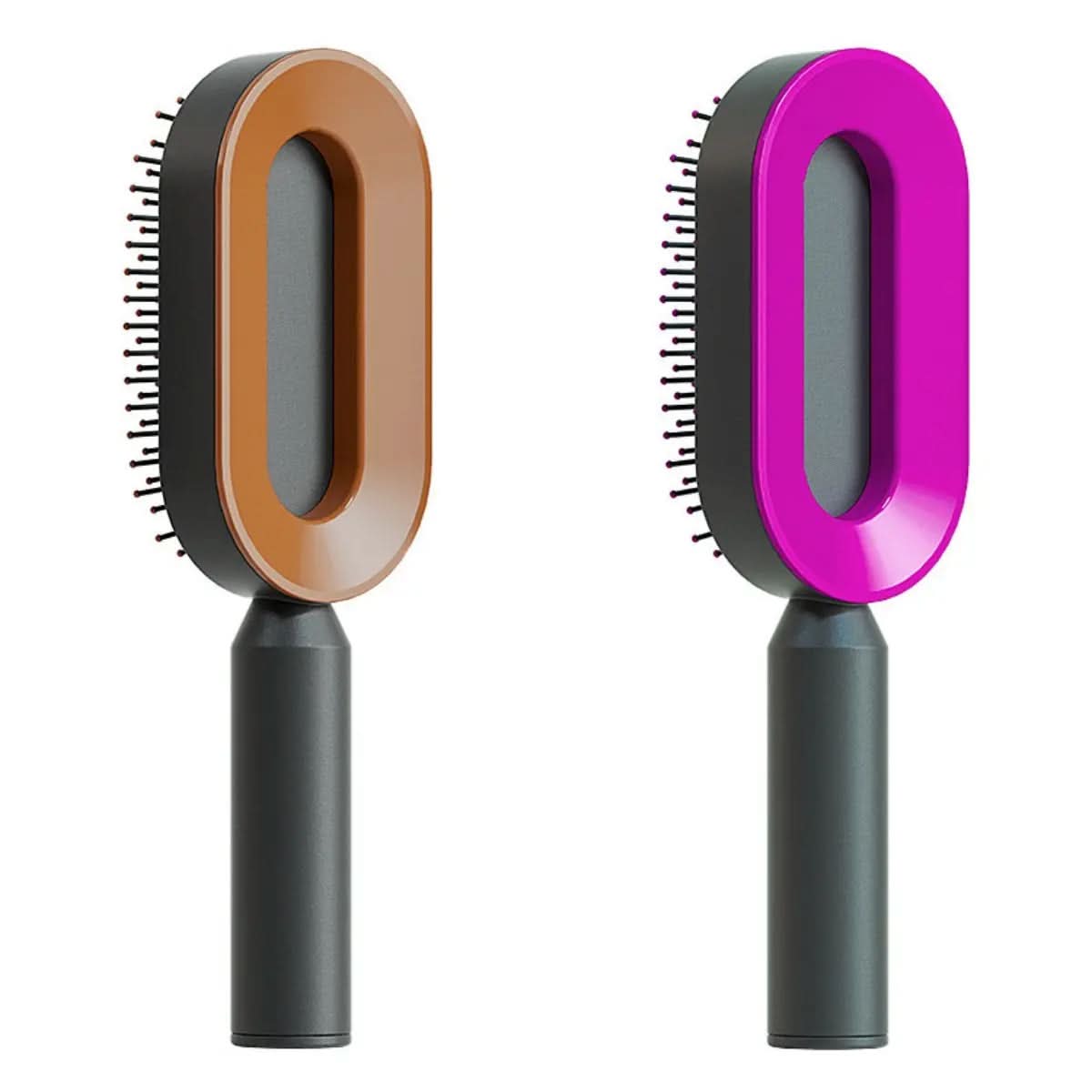 Brosse à cheveux autonettoyante pour femmes Les Visionnaires