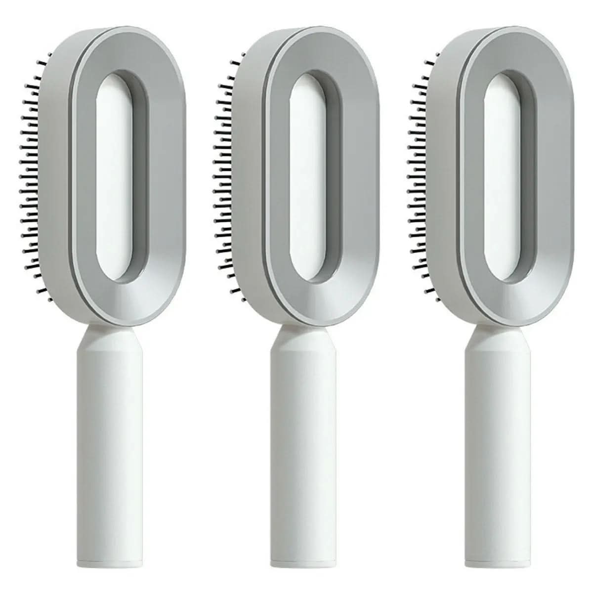 Brosse à cheveux autonettoyante pour femmes Les Visionnaires