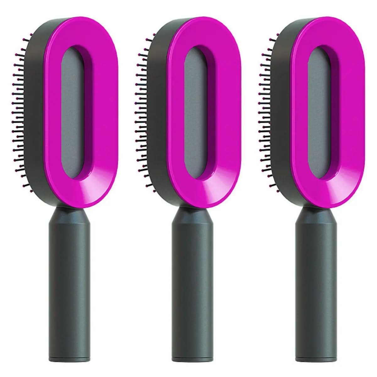 Brosse à cheveux autonettoyante pour femmes Les Visionnaires