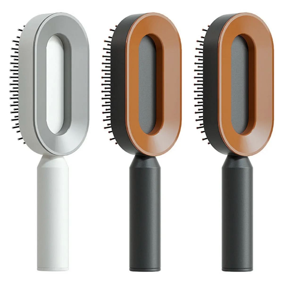 Brosse à cheveux autonettoyante pour femmes Les Visionnaires