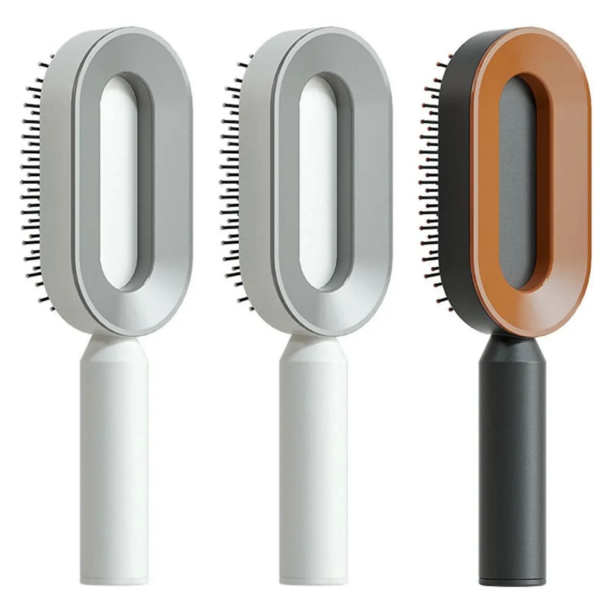 Brosse à cheveux autonettoyante pour femmes Les Visionnaires