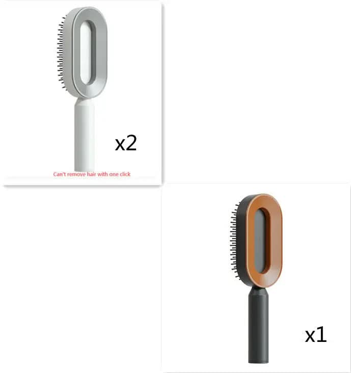 Brosse à cheveux autonettoyante pour femmes Les Visionnaires
