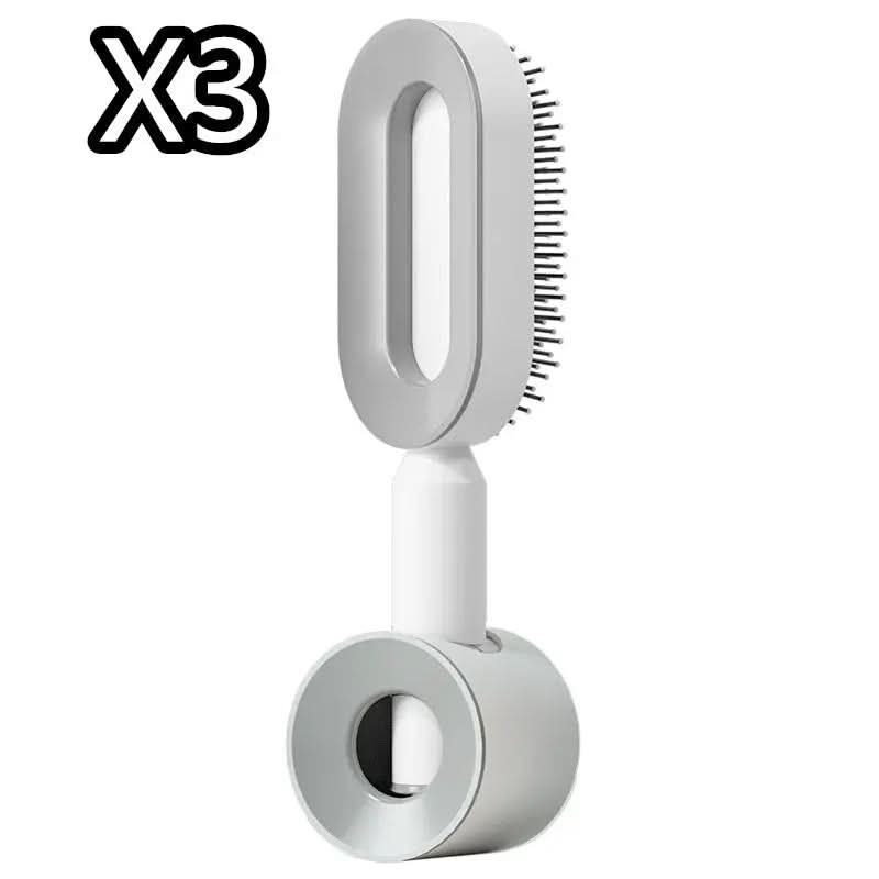 Brosse à cheveux autonettoyante pour femmes Les Visionnaires