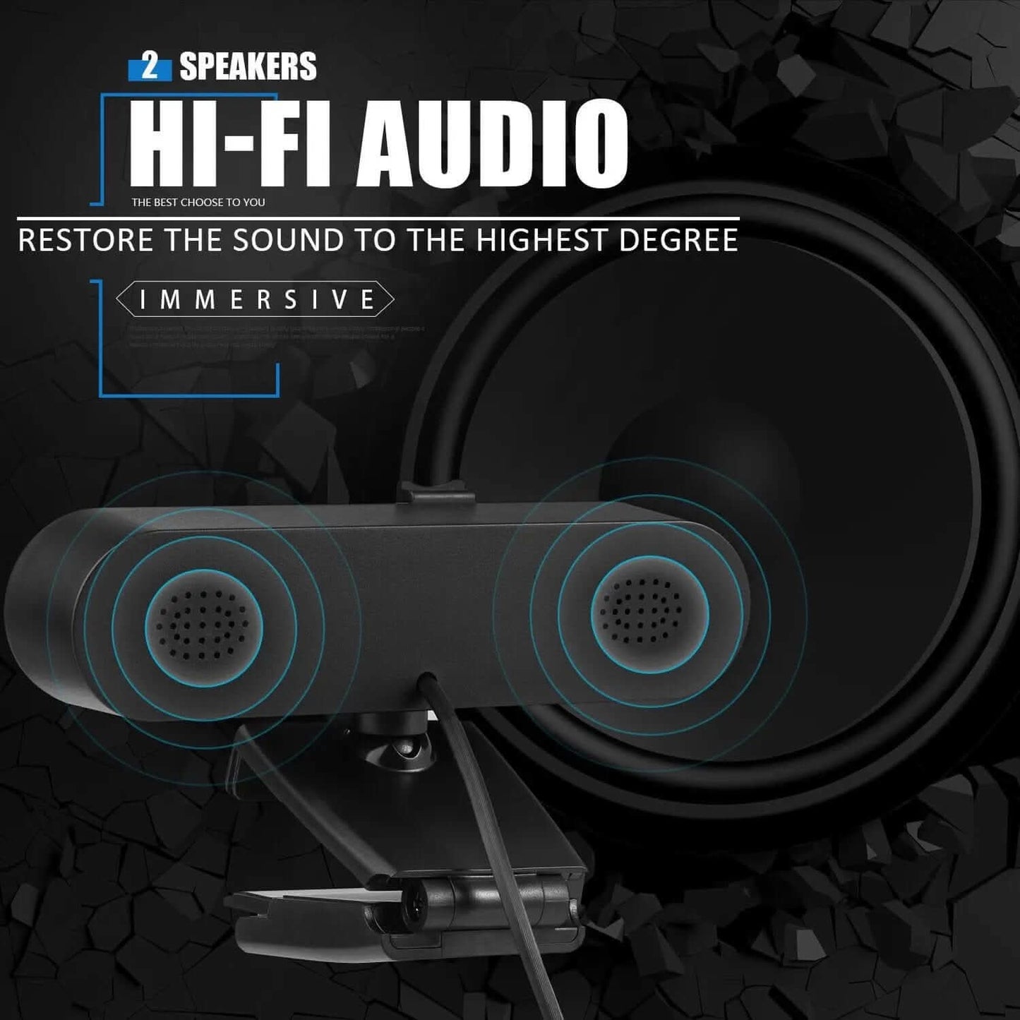 Webcam 4K Les Visionnaires