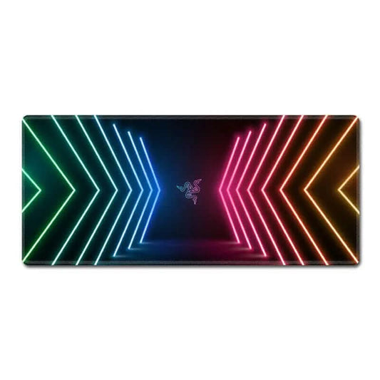 Tapis de souris XXL pour gaming et bureau Les Visionnaires