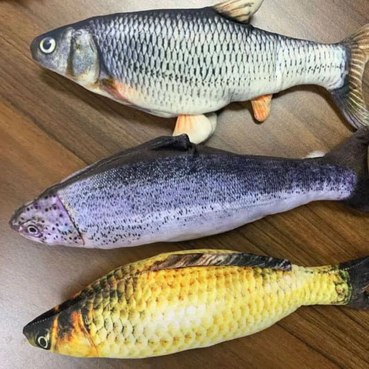 Poisson électrique interactif sans herbe à chat Les Visionnaires