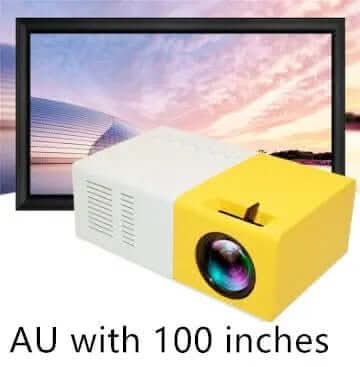 Mini projecteur portable YG300 HD LED Les Visionnaires