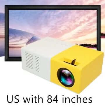Mini projecteur portable YG300 HD LED Les Visionnaires